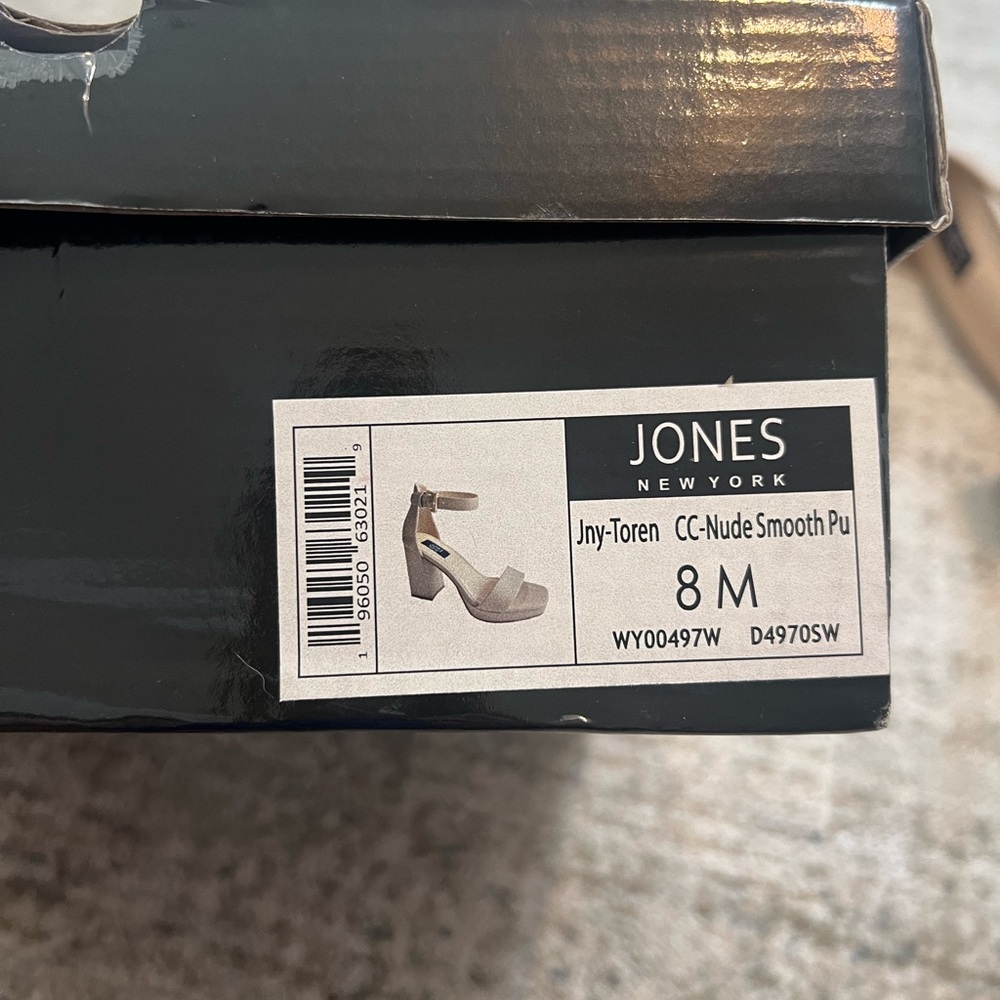 JONES NEW YORK TOREN PLATFORM DRESS SANDALS HEELS - Picture 3 of 12